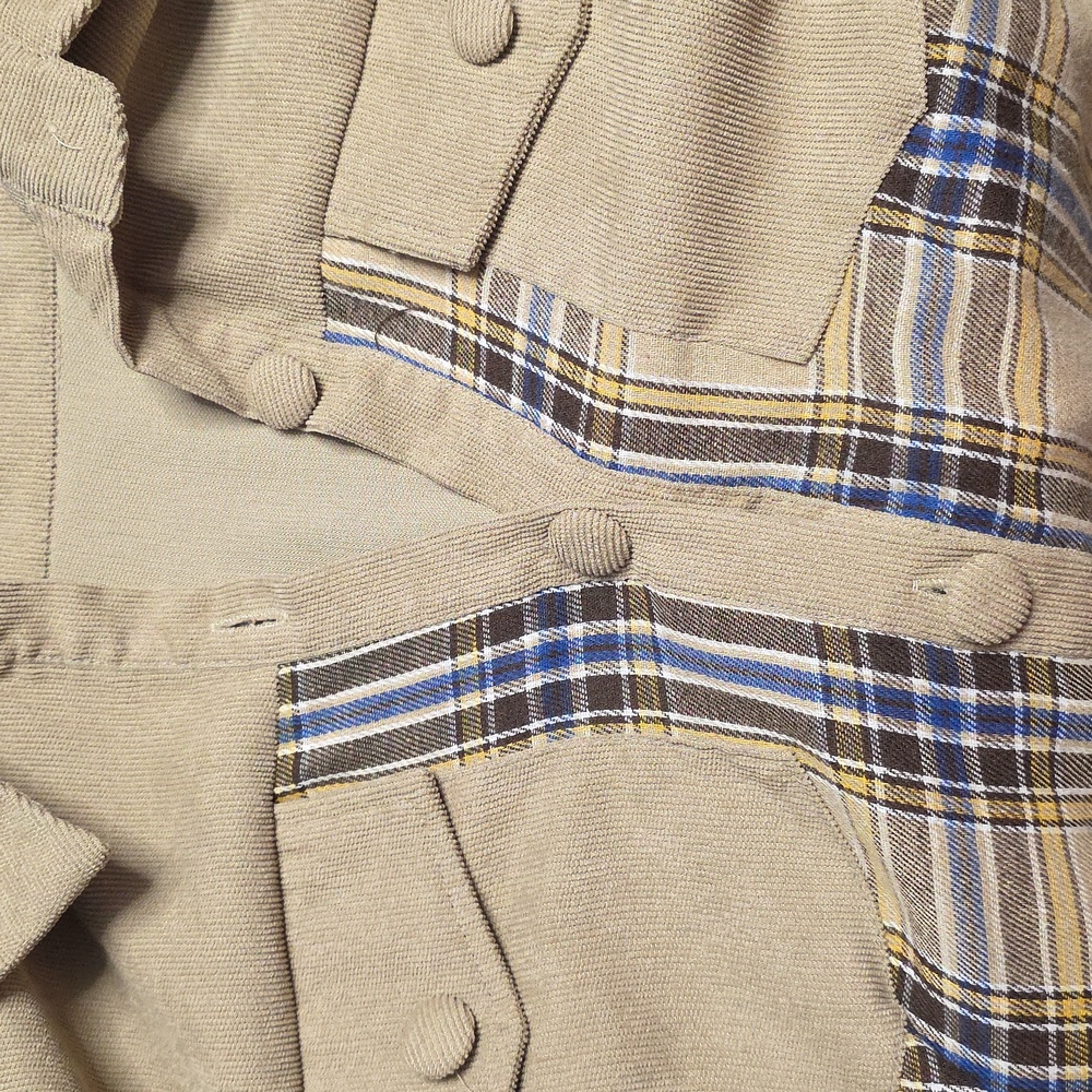 SHEIN Curve Multicolor Plaid Shirt - Picture 5 of 5